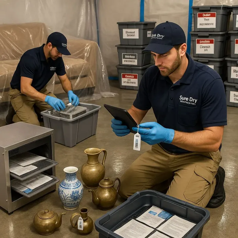 Content Protection and Restoration process in Sturtevant, WI